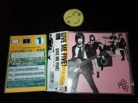 ME FIVE! Type A AKB48 日版 +握手券 二手品 E544