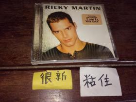 Ricky Martin 同名专辑 日版 开封品 纸张封底黏住
