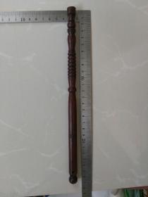 民国，红木苍蝇甩子，拂尘〈把〉，长约26㎝
