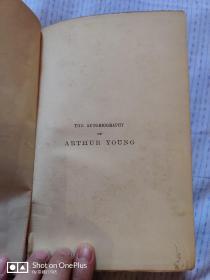 THE  AUTOBIOGRAPHY OF  ARTHUR YOUNG 【毛边本】