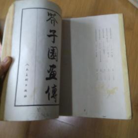 芥子园画传 第三集 花卉翎毛 巢勋临本