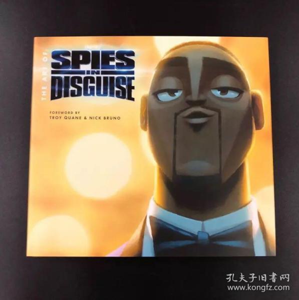 现货 原版 The Art of Spies in Disguise 变身特工设定集