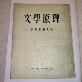 文学原理 (近代文学译丛)