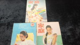 家庭1989年1，11，12期3本