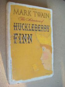 The Adventures of Huckleberry Finn <illustrated by HAROLD MINTON) (英文原版50开绘图本 1950版/1968年美国印制) 书口三面刷黄.