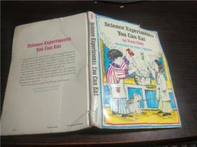 英法德意等外文原版 Science Experiments You Can Eat by Vicki Cobb 1972年 大32开硬精装