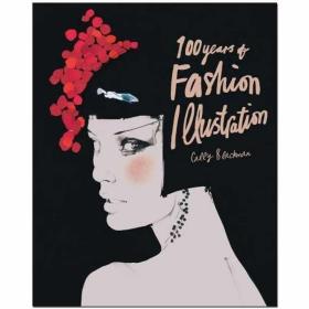 100 Years of Fashion Illustration，时装插图100年 时尚服装插画插图艺术设计图书 小开本尺寸