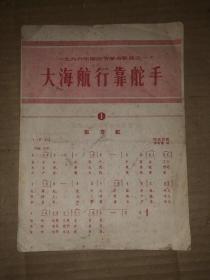 1966年国庆节革命歌曲之一 大海航行靠舵手