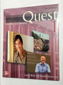 quest 1：listening and speaking：second edition 带光盘 未拆封