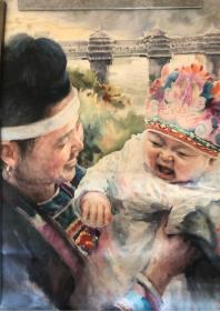 韦劳萱水彩画