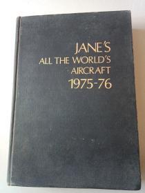 英文版：JANEV’S ALL THE WORLLD’S AIRCRAFT(1975-76年世界飞机年鉴)