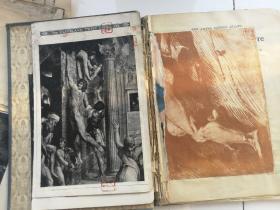 外国体育、雕塑题材剪报2册