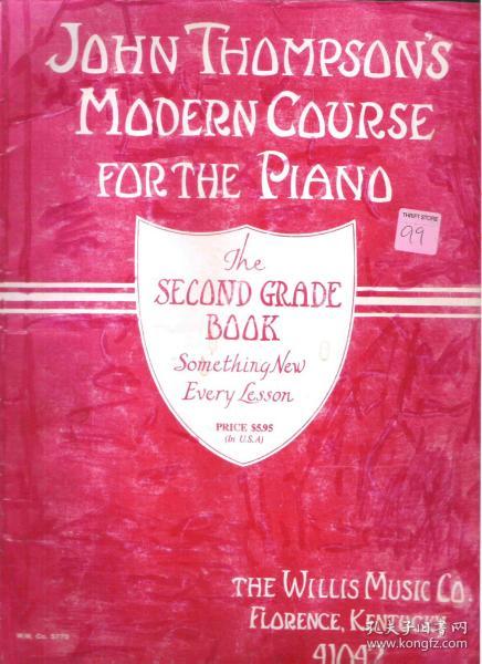 国外原版乐谱(钢琴乐谱) John Thomson's Modern Course for the Piano (the second grade book)