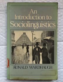 An Introduction to Sociolinguistics（英文原版，16开平装本）