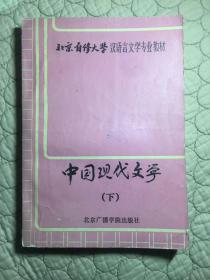 中国现代文学（下）