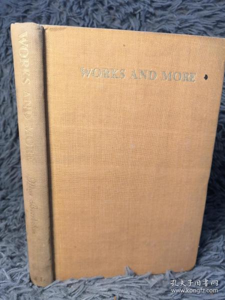 1946年  WORKS AND MORE BY MAX BEERBOHM  17.3X12CM
