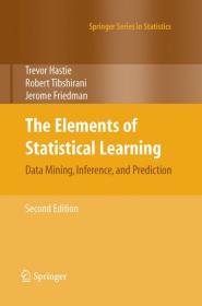 The Elements of Statistical Learning, Second Edition  统计学习基础 第二版