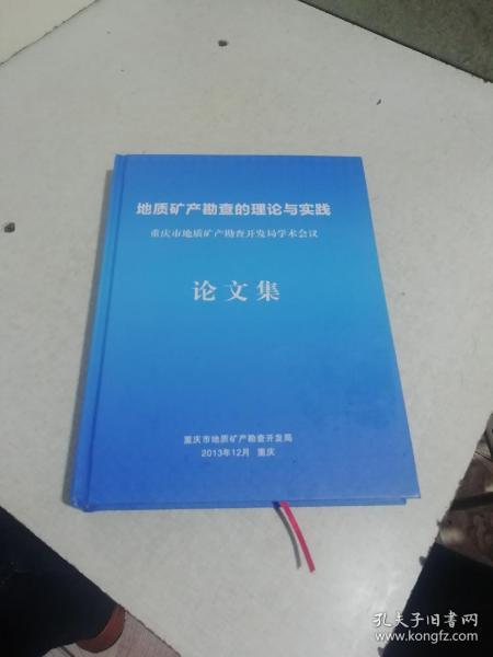 地质矿产勘查的理论与实践论文集