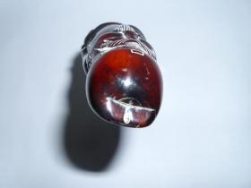 小财神 纯牛角摆件工艺品老牛角制品雕件雕刻摆设古董古玩招财