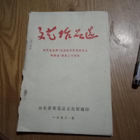 文艺作品选(纪念毛主席在延安文艺座谈会上的讲话，发表三十周年)