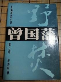 长篇历史小说《曾国藩》第二部:野焚