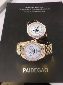 PAIDEGAO 2012 Important Watches & MAGNIFICENT JEWEL(翡翠珠宝&名贵腕表）
