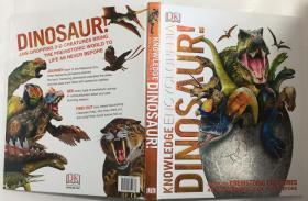 英文原版 Knowledge Encyclopedia Dinosaur 恐龙百科全书  DK 儿童艺术科普英文原版  精装大开本