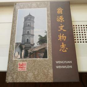 翁源文物志 一版一印