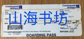 登机牌 登机证  登机票 票证 Boarding Pass