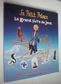 Le Petit Prince : Le grand livre de jeux: Avec un plateau-jeu et des autocollants (Français)平装12开法语原版书