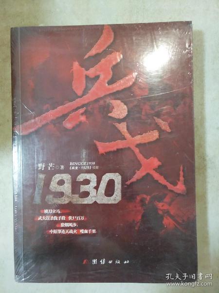 兵戈 1930 野芒著 团结出版社 正版书籍（全新塑封）