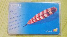 中国电信-WDIN2002-47-（1-1）羽毛笔