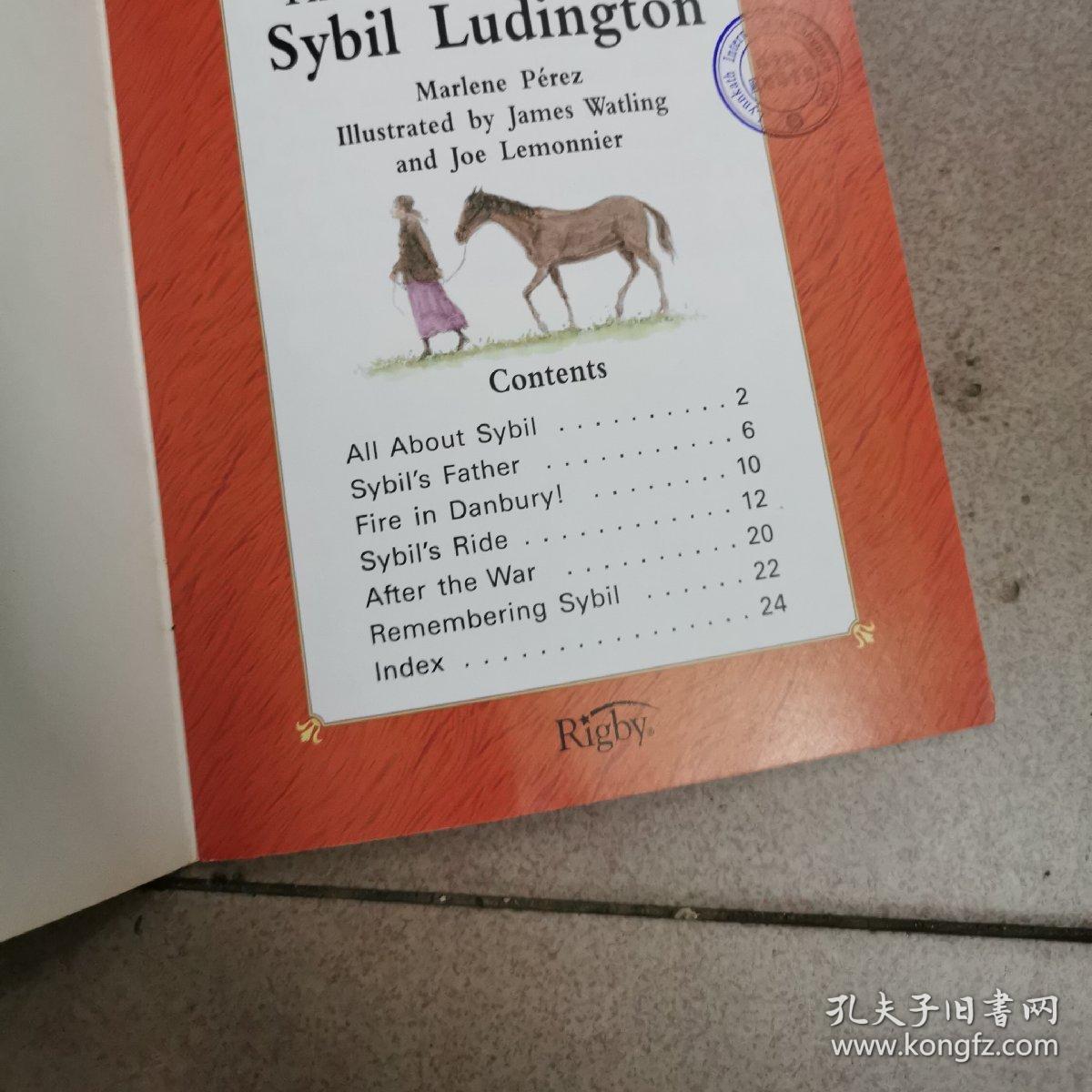 The Midnight Ride of Sybil Ludington 英文原版绘本