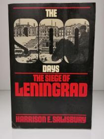 900天：列宁格勒保卫战战史  The 900 Days: The Siege Of Leningrad by Harrison E. Salisbury（苏联俄罗斯研究）英文原版书