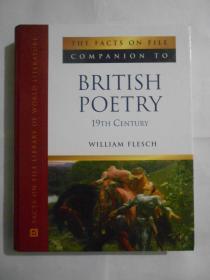 The Facts On File Companion To British Poetry 19th Century