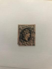 1850年代古典老邮票