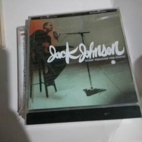 CD  JACK  JOHNSON   SLEEP  THROUGH  THE STATIC