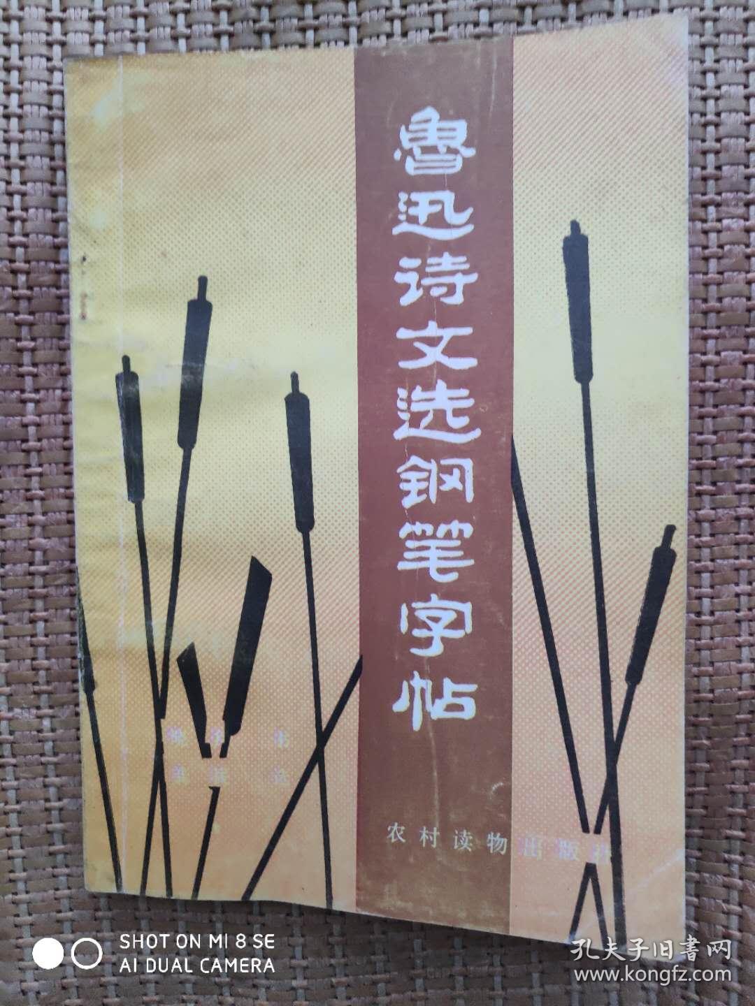 鲁迅诗文选钢笔字帖