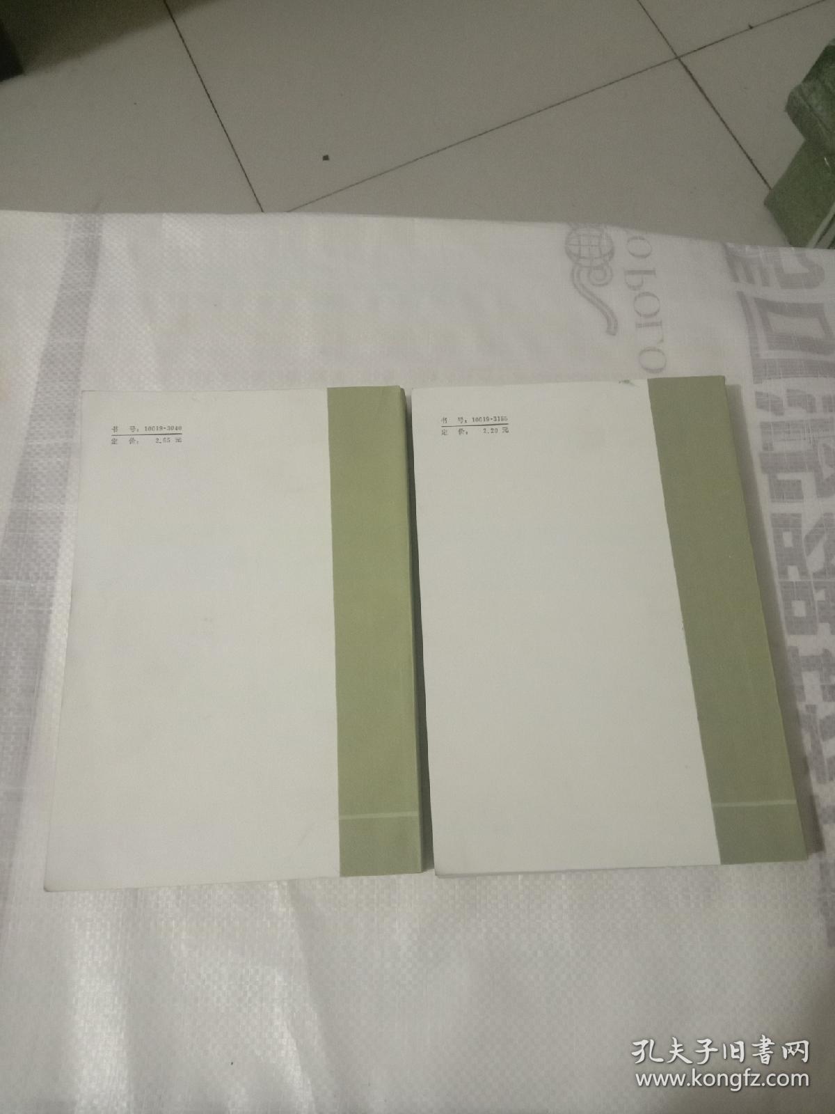 中国当代文学史初稿（上下）（有阅读痕迹）