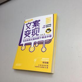 文案变现  ：  写出有效文案的四个黄金步骤   （李欣频、关健明、小马宋、 秋叶等联袂推荐）