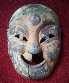 古代傩戏面具