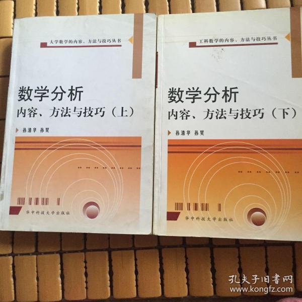 数学分析疑难分析与解题方法（上）