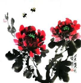 马俊义 老师作品  四尺斗方  可合影