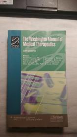 The Washington Manual of Medical Therapeutics, 32rd Edition