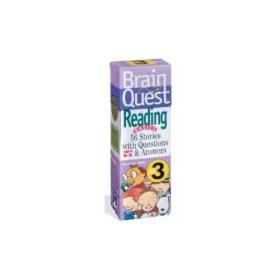 现货 Brain Quest 3rd Grade Reading Q&A Cards:56 Stories with Questions and Answers. Curriculum-based! Teacher-approved! (Brain Quest Smart Cards)