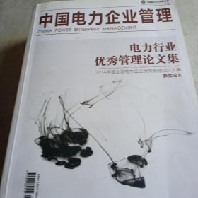 中国电力企业管理，电力行业优秀管理论文集