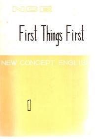 NEW CONCEPT ENGLISH.1First Things First、 2Practice and Progress、3Developing Skills、4Fluency in English.4册全