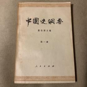 中国史纲要 第一册