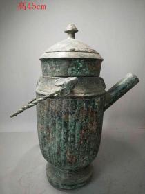 乡下收的汉代青铜壶