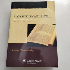 Constitutional Law：Principles and Policies【宪法：原则与政策】第四版   原版   库存